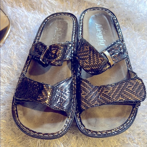Alegria Shoes - Alegria Black Woven Sandals